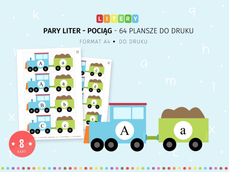 Pary Liter Poci G Do Druku Karty Pracy I Planery Do Druku Sklep