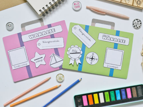 Wakacyjny Lapbook na lato - do druku