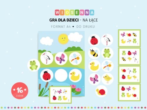 Wiosenna gra - Na łące