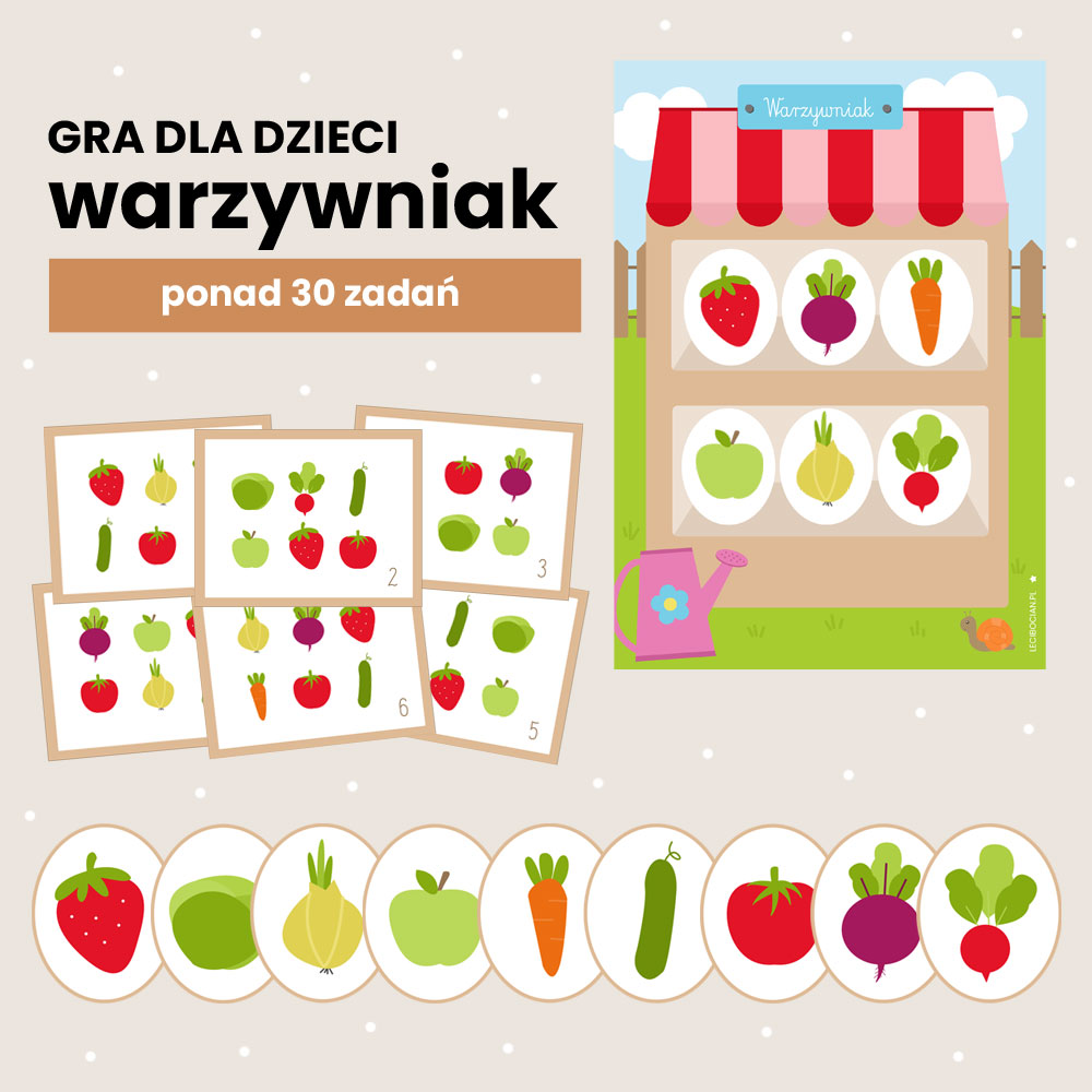 Wiosenna gra - Warzywniak