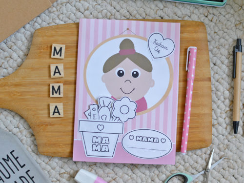 Lapbook dla mamy - Laurka do druku