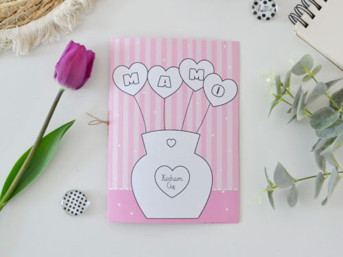 Laurka dla mamy - książeczka do druku