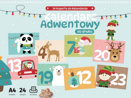 Koperty do kalendarza adwentowego