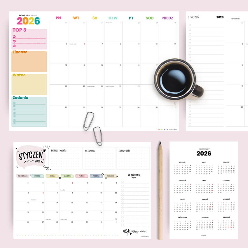Planery i kalendarze 2026
