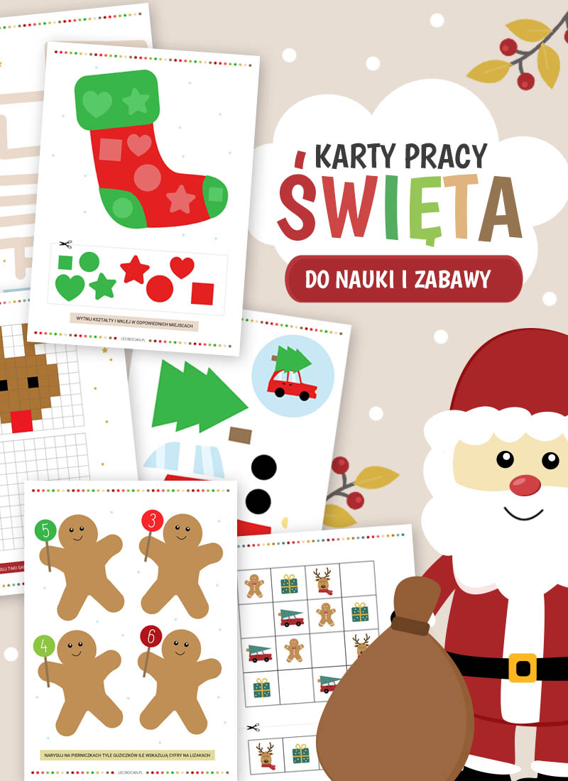 Karty pracy święta do druku